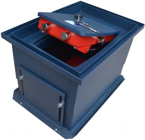 Coffre-fort à encastrer dans le sol